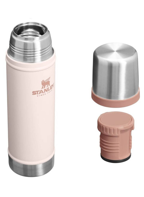 Termos stalowy Stanley Legendary Classic Bottle 0,59 l - rose quartz