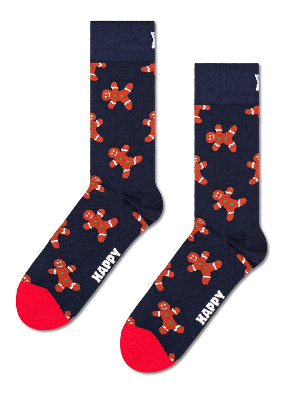 navy / gingerbread man