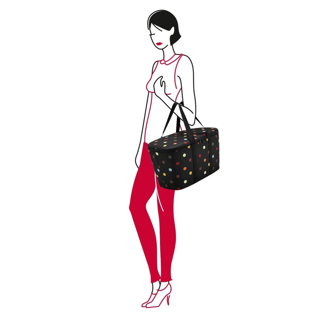 Izolowana torba na piknik / zakupy Reisenthel Coolerbag - dots