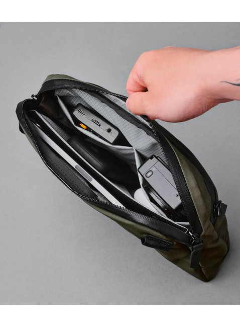 Torba saszetka na ramię Alpaka Flight Sling 2 l Axoflux - green