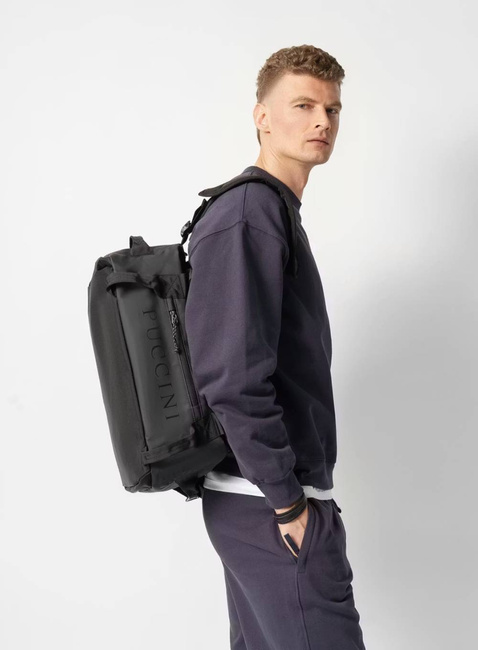 Torba podróżna z funkcją plecaka Puccini Discover S - czarny