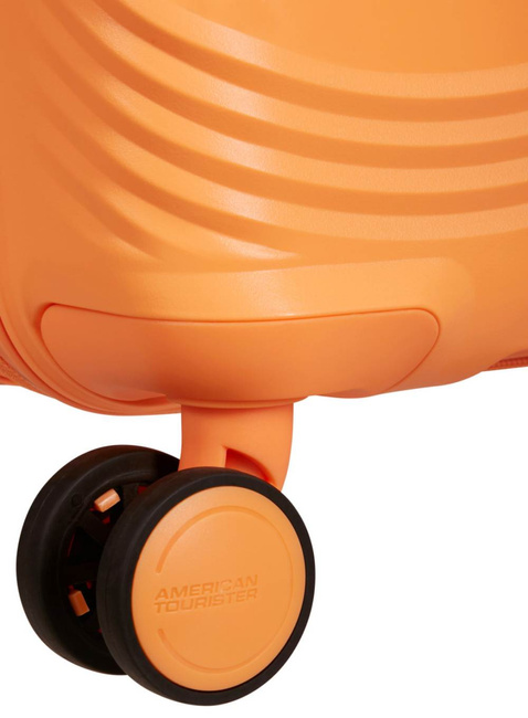 Walizka mała American Tourister Mickey Magic - peachy orange