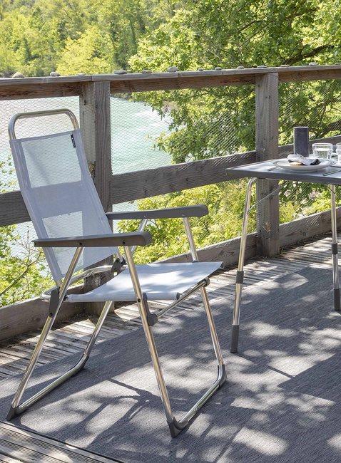 Fotel kempingowy Lafuma Alu Victoria Batyline® Iso - ciel