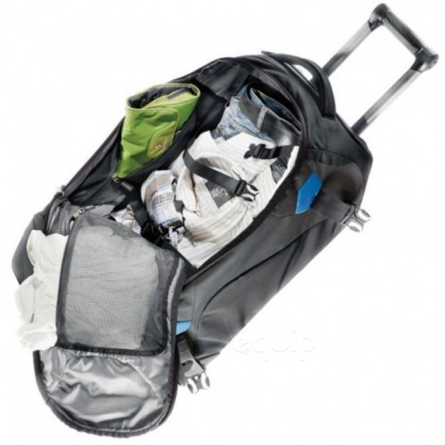 Plecak turystyczny torba na kółkach Deuter Helion 80 - black / moss