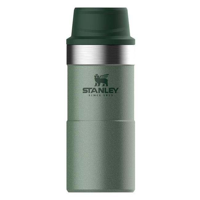 Stalowy kubek termiczny Stanley Trigger Classic 0,35 l - hammertone green