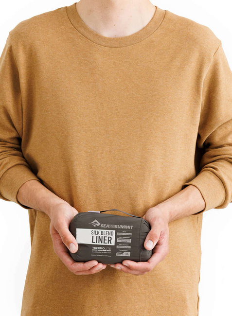 Wkładka do śpiwora Sea to Summit Silk Blend Compact Mummy - moonstruck