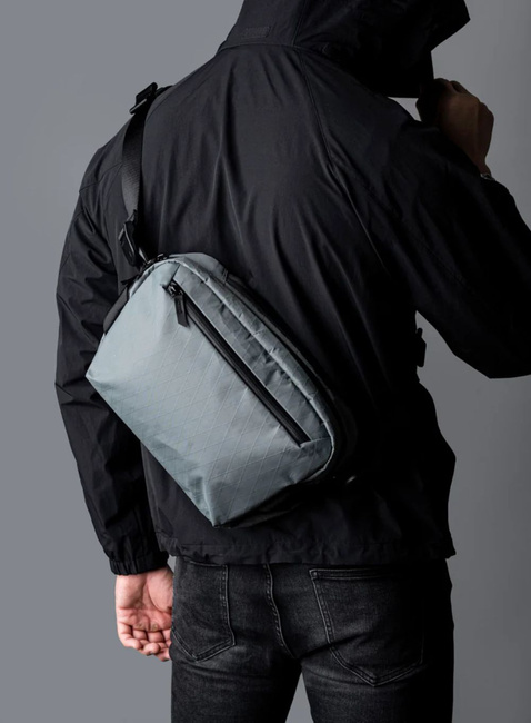 Torba na ramię crossbody Alpaka Go Sling X-Pac® - slate grey
