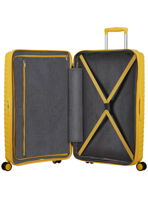 Walizka duża American Tourister Diablast EXP - digital yellow