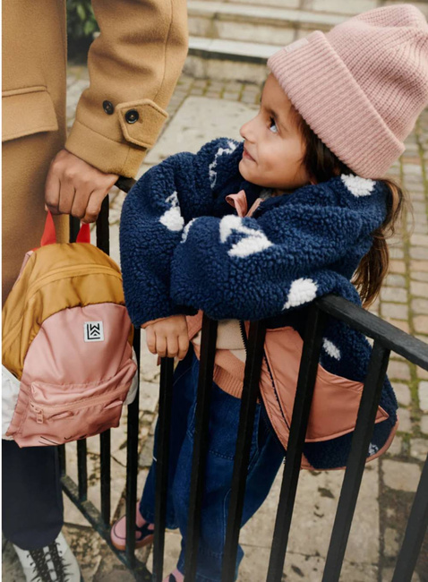 Plecak dziecięcy Liewood Andreas Cat Backpack - tuscany rose multi mix