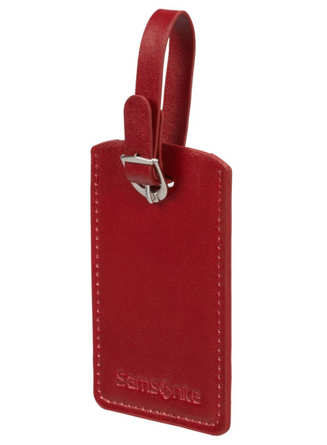 Zestaw 2 zawieszek adresowych do bagażu Samsonite Luggage Tag - red