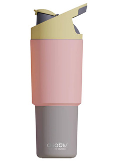 Butelka termiczna Asobu Cosmic Bottle Special Edition - pastel peach