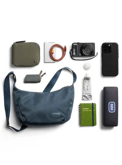 Torba na ramię Bellroy Laneway Crescent Bag 2,5 l - blue steel