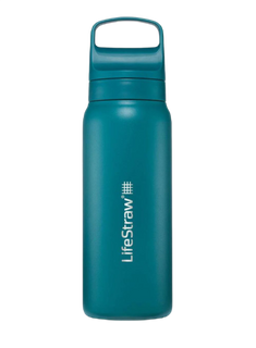 Butelka termiczna z filtrem LifeStraw Go Steel 0,7 l - laguna teal