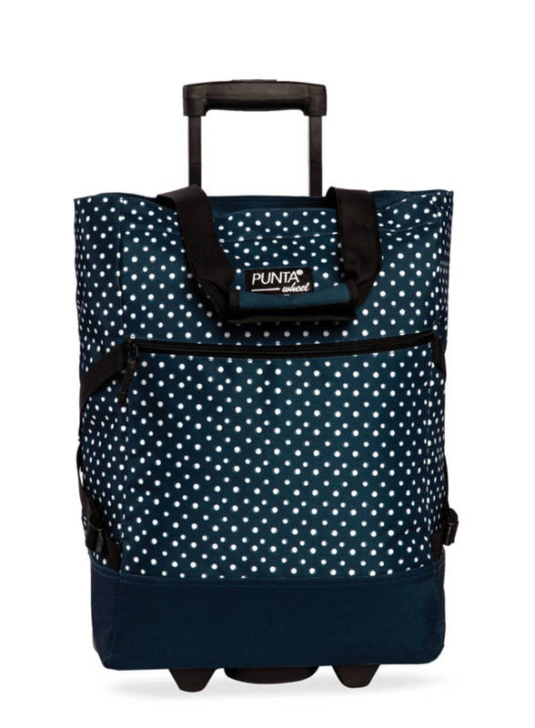 blue polka dot