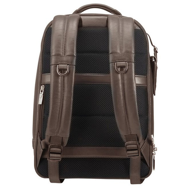 Plecak skórzany na laptopa Samsonite Sunstone 14,1" - brown