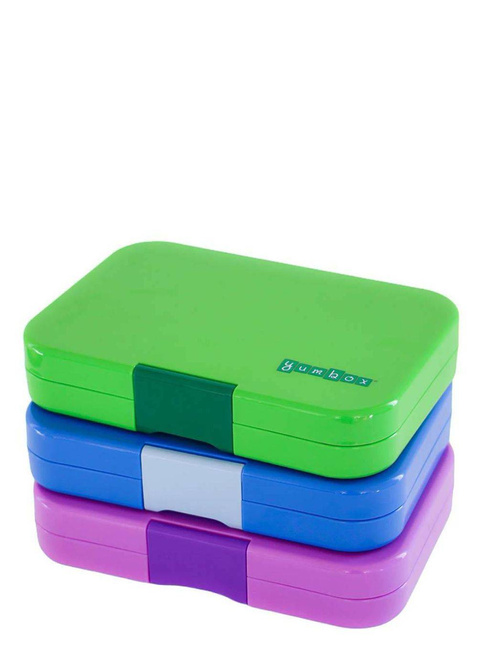 Lunchbox pojemnik na śniadanie XL Yumbox Tapas 4 - antibes blue / zodiac tray