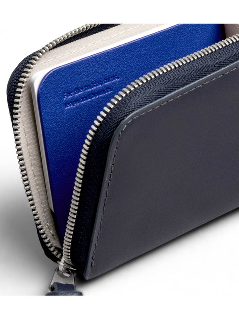 Skórzany portfel kieszonkowy Bellroy L-Pocket - navy