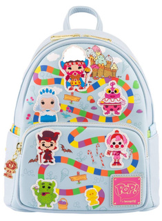 Plecak miejski kolorowy Loungefly x Hasbro Mini Backpack - take me to the Candy Land
