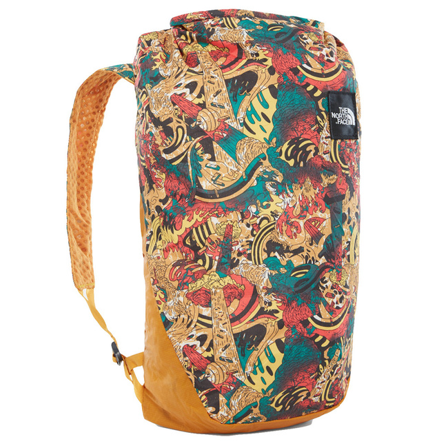 Plecak składany The North Face Flyweight Rolltop leopard yellow
