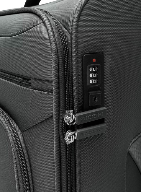 Walizka średnia Puccini Kos - szary