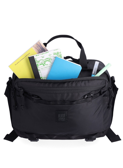 Torba na ramię Topo Designs Mountain Cross Bag - black / neutral