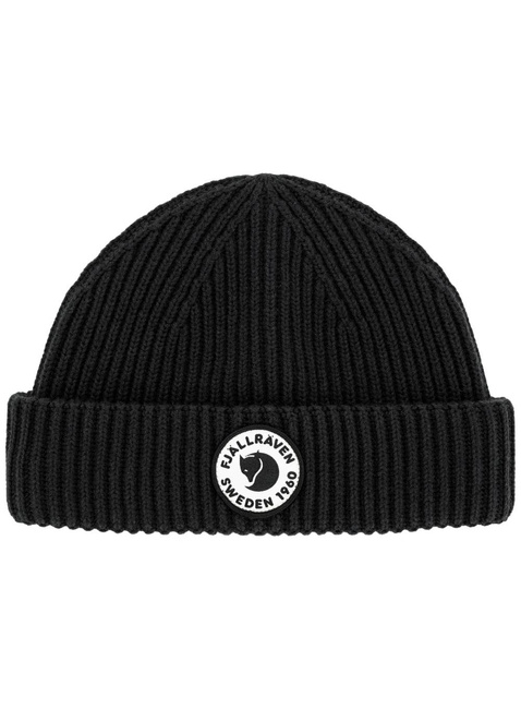 Czapka zimowa Fjallraven 1960 Lite Logo Hat - black