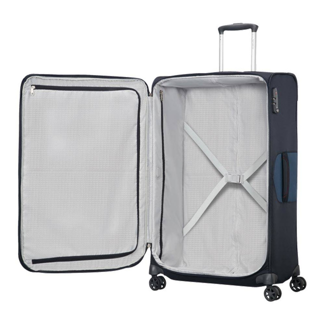 Walizka duża poszerzana Samsonite Dynamore - blue