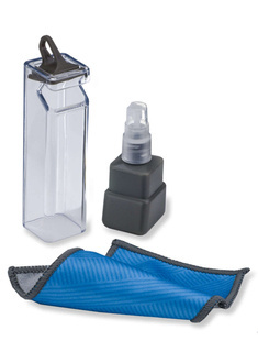 Zestaw do czyszczenia soczewek i ekranów Carson Clip n Clean All-in-One - blue