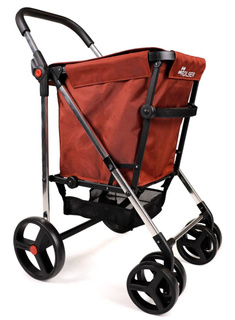 Wózek na zakupy składany Rolser Basket MF - oxid