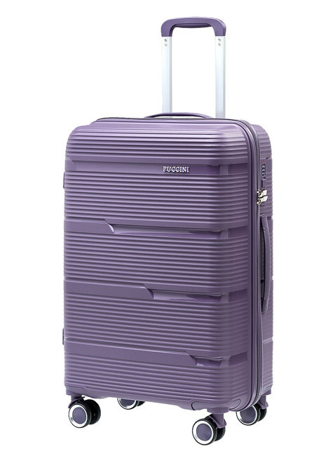 Walizka średnia Puccini Casablanca - fioletowy
