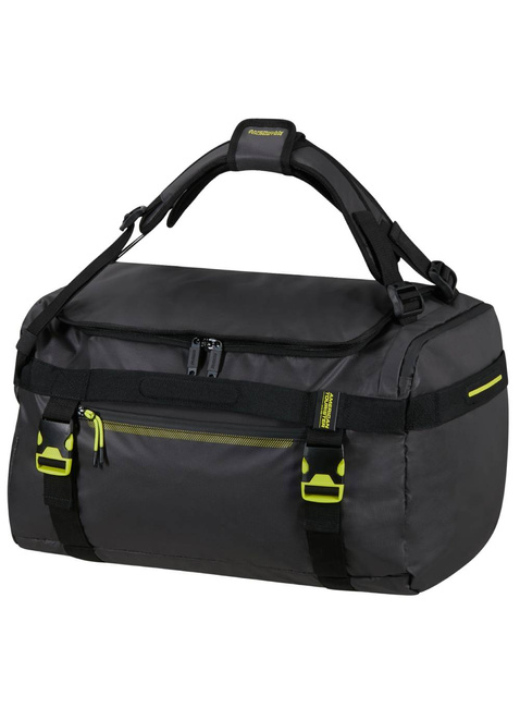 Torba plecak American Tourister Urban Track L Duffle Bag / Backpack - black / lime