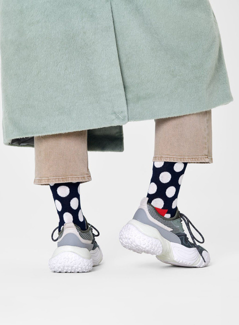 Skarpety unisex Happy Socks - navy /  polka dot