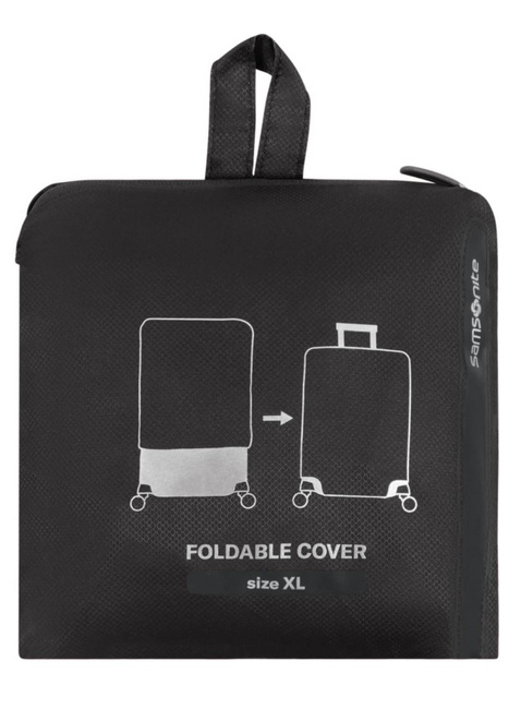 Pokrowiec na walizkę Samsonite Ta Revolution Foldable Luggage Cover XL - black