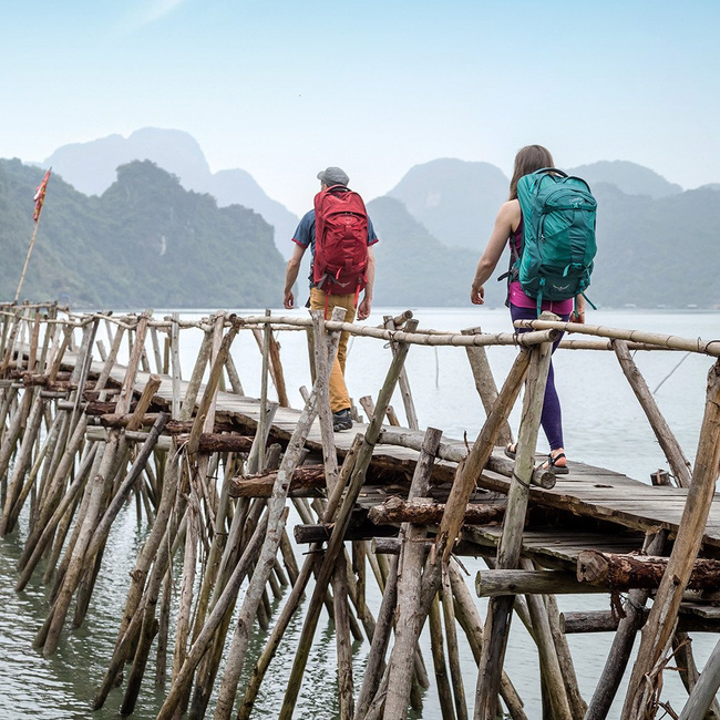 Plecak - torba Osprey Farpoint 40 jasper red