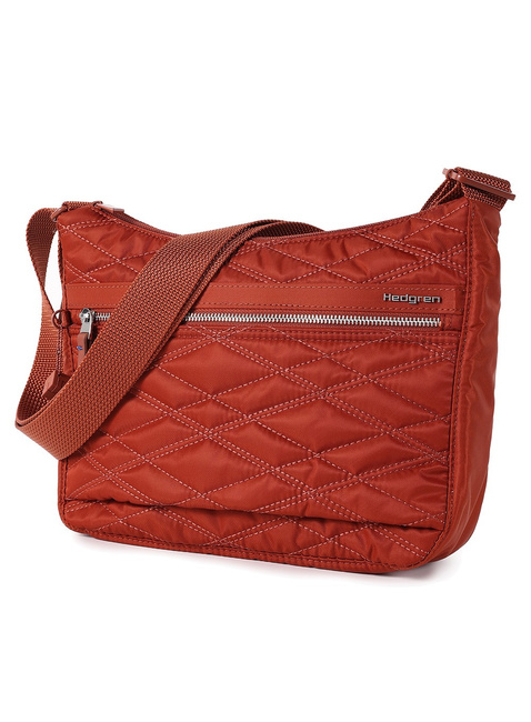 Torebka na ramię Hedgren Harper's S - new quilt brandy brown