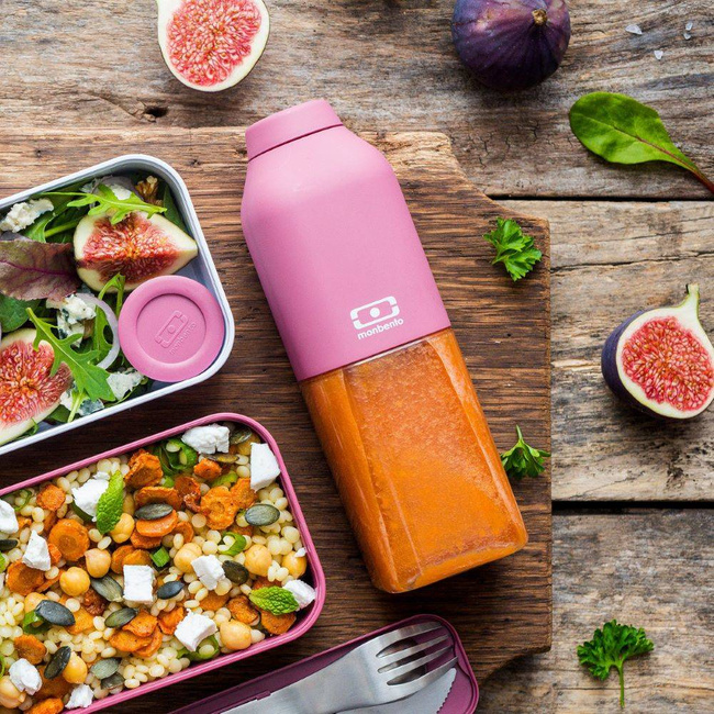 Butelka na wodę Monbento MB Positive M 500 ml - blush