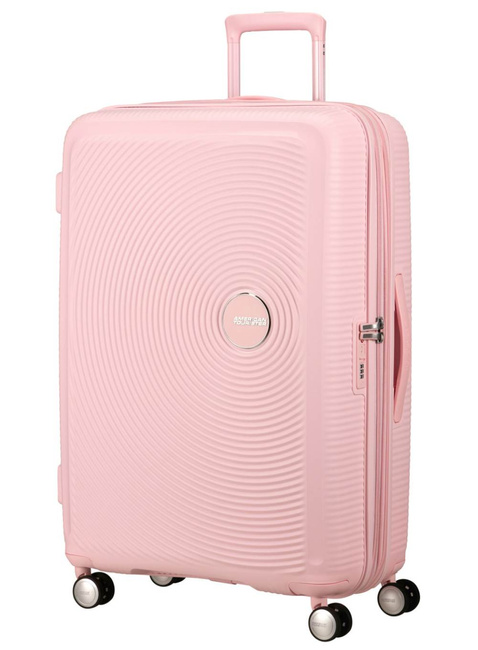 Walizka duża American Tourister SoundBox EXP - pastel pink