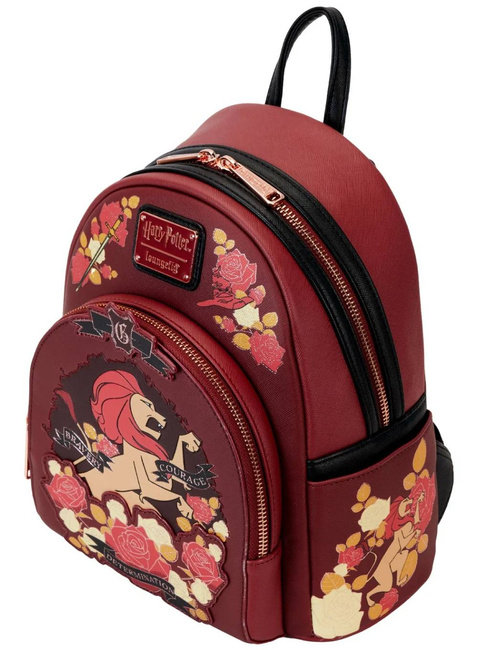 Plecak miejski Loungefly x Harry Potter Mini Backpack - Gryffindor house tattoo