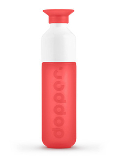 Wielorazowy bidon Dopper Original 450 ml - coral splash