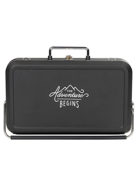 Grill turystyczny Gentlemen's Hardware Portable Barbecue - black