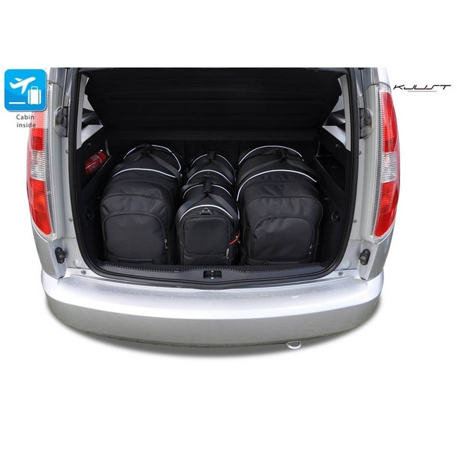 SKODA ROOMSTER 2006-2015 TORBY DO BAGAŻNIKA 4 SZT