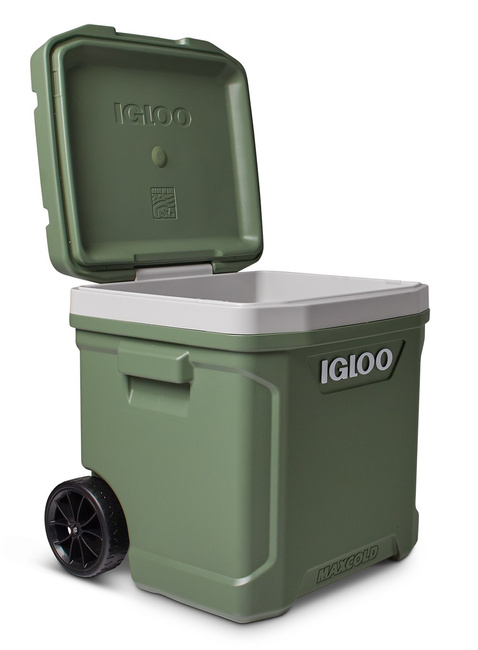 Lodówka turystyczna Igloo ECOCOOL® Latitude Roller 58 l - green