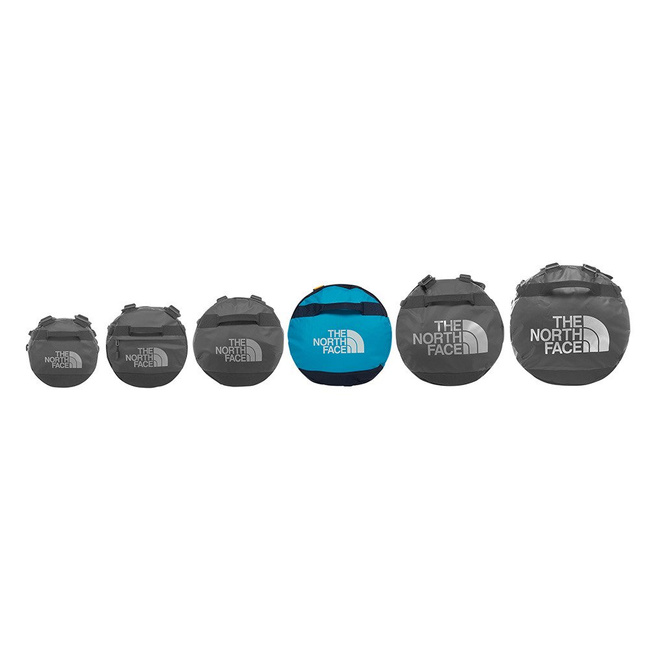 Bardzo pojemna torba podróżna The North Face Base Camp Duffel L NE crystal teal