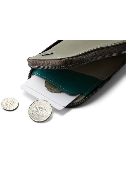 Skórzany portfel kieszonkowy Bellroy Card Pocket - willow