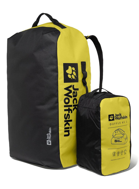 Torba podróżna / plecak Jack Wolfskin All-In Duffle 65 - chartreuse