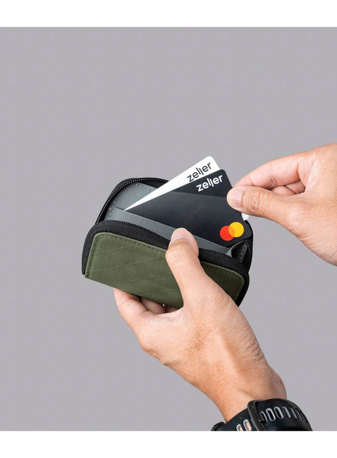 Portfel codzienny Alpaka Zip Coin Wallet - green