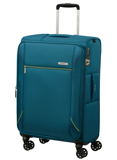 Walizka średnia poszerzana Samsonite Base Breeze - petrol blue