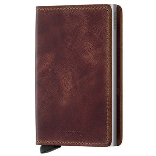 Slimwallet Secrid ochrona RFID Vintage - brown