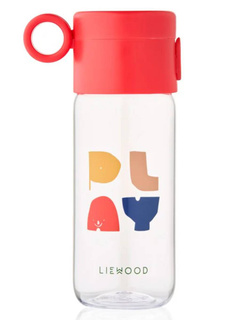 Butelka dziecięca na wodę Liewood Clemence Tritan Bottle 350 ml - characters / sandy