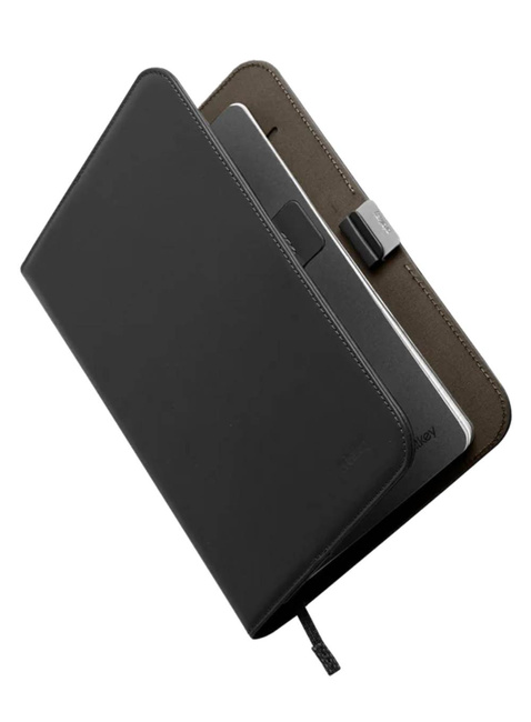 Etui podkładka z notatnikiem Orbitkey Compendium A5 Leather Free - black